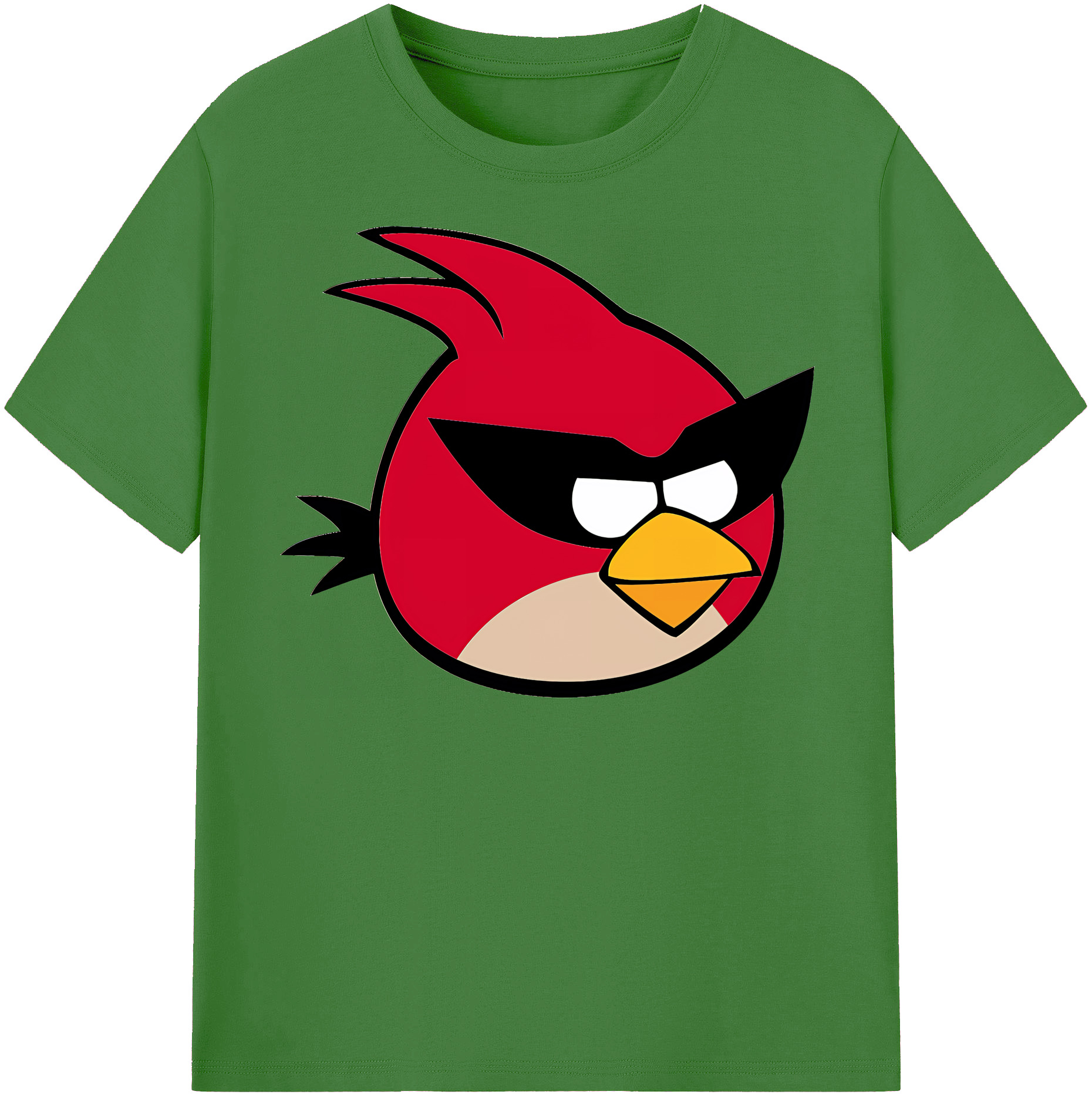 （画像用） Angry Birds アングリーバード レディースカジュアルプリントTシャツ（綿100％）